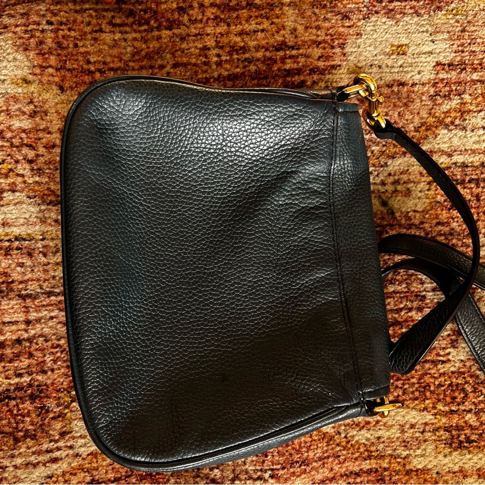 Marc Jacobs Navy Textured Leather Bag - Picture 4 of 7